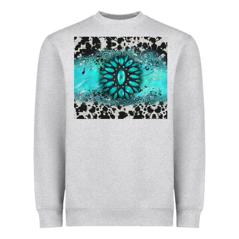 Gemstone Cowhide Heavyweight Sweatshirt by AdoDesignShop | Teevron