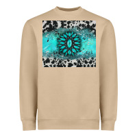Mushroom gemstone cowhide Heavyweight Sweatshirt - AdoDesignShop