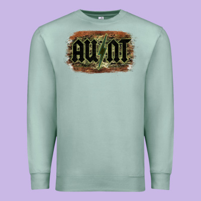 Aunt Camouflage Premium Sweatshirt Designed By Bettercallsaul