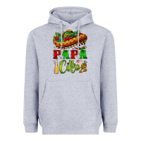 Heather Grey papa cito sombrero Heavyweight Hoodie - BarkalooDesign