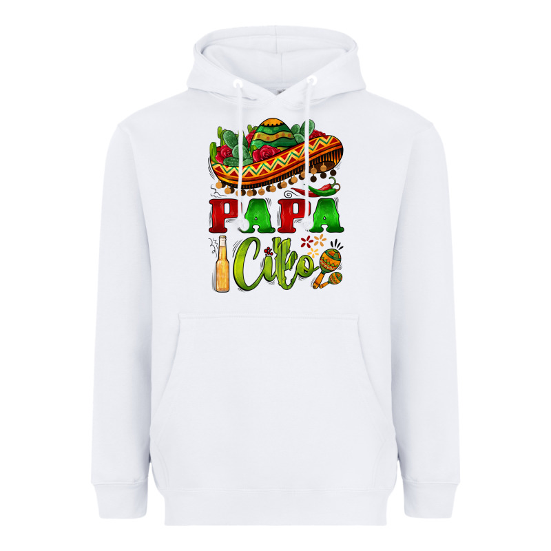 Papa Cito Sombrero Heavyweight Hoodie by BarkalooDesign | Teevron