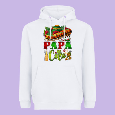 Papa Cito Sombrero Heavyweight Hoodie Designed By Barkaloodesign