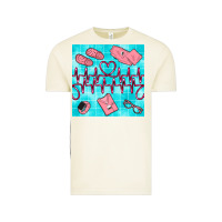 Vintage Arctic nurse heart beat seamless pattern Vintage Tee - BundleAndBundleShop