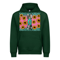 Forest Green Mom sunflower glitter Urban Hoodie - CowGirlArtShop