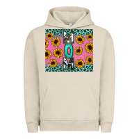 Pigment French Oak Mom sunflower glitter Urban Hoodie - CowGirlArtShop