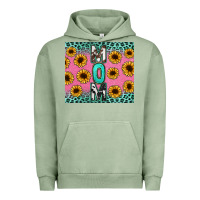 Pigment Oil Green Mom sunflower glitter Urban Hoodie - CowGirlArtShop