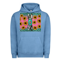 Pigment Pebble Blue Mom sunflower glitter Urban Hoodie - CowGirlArtShop