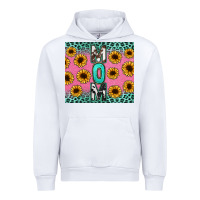 White Mom sunflower glitter Urban Hoodie - CowGirlArtShop