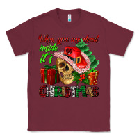 Burgundy when you are dead inside its Christmas Classic Tee - AdoDesignShop