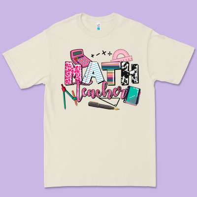 Math Teacher Premium Tee Designed By Adodesignshop
