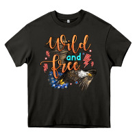 Asphalt wild and free Heavy Core Tee - Zillion Design Studio