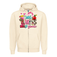 Sandshell little miss first grade Zipper Hoodie - NancyCooperArtShop
