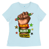 Teach Black History Ladies Tee | Teevron