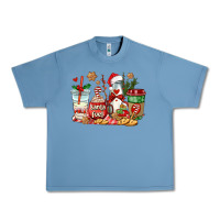 Pebble Blue santa fuel coffee cups Urban Heavy Tee - AdoDesignShop