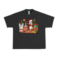 Pigment Black santa fuel coffee cups Urban Heavy Tee - AdoDesignShop