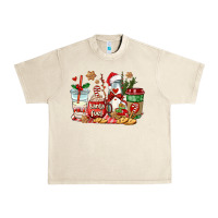 Sandshell santa fuel coffee cups Urban Heavy Tee - AdoDesignShop