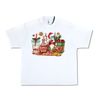 White santa fuel coffee cups Urban Heavy Tee - AdoDesignShop
