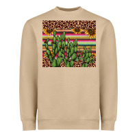 Cactus Serape Heavyweight Sweatshirt | Teevron