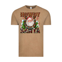 Vintage Coffee howdy santa Vintage Tee - AdoDesignShop