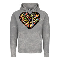 Cloud Rock pride leopard heart Vintage Hoodie - JahusDesignShop