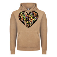 Vintage Coffee pride leopard heart Vintage Hoodie - JahusDesignShop
