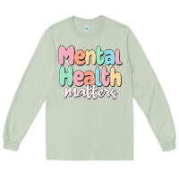 Matcha mental health matters Long Sleeve Tee - MaliasSmallBusiness