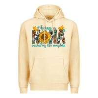 Pina Colada Being a Nana Makes My Life Complete Premium Hoodie - texasbilliewilder
