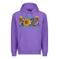 Purple Being a Nana Makes My Life Complete Premium Hoodie - texasbilliewilder