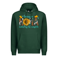Sports Green Being a Nana Makes My Life Complete Premium Hoodie - texasbilliewilder