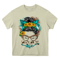 Mossy nona life messy bun Heavy Core Tee - BarkalooDesign