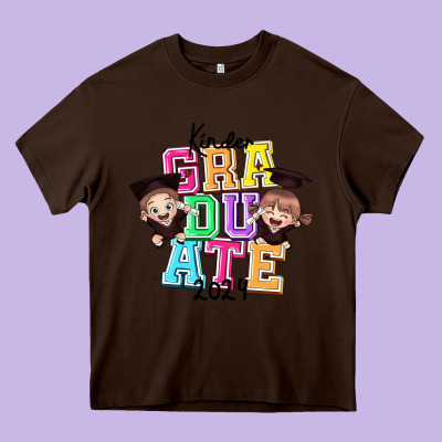 Kinder Graduate 2024 Heavy Core Tee Designed By Texasbilliewilder
