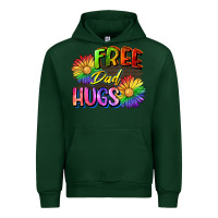 Forest Green Free dad hugs Urban Hoodie - CowGirlArtShop