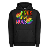 Pigment Black Free dad hugs Urban Hoodie - CowGirlArtShop