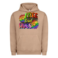 Pigment Burro Free dad hugs Urban Hoodie - CowGirlArtShop
