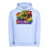 Pigment Grape Ice Free dad hugs Urban Hoodie - CowGirlArtShop
