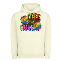Pigment Pistachio Free dad hugs Urban Hoodie - CowGirlArtShop