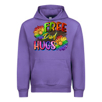 Tulip Free dad hugs Urban Hoodie - CowGirlArtShop