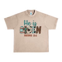 French Oak he is risen Urban Heavy Tee - Artiststas