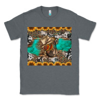 Charcoal Heather western boots and sunflowers tumbler Classic Tee - Jasminsmagicworld