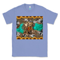 Colony Blue western boots and sunflowers tumbler Classic Tee - Jasminsmagicworld