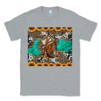 Heather Grey western boots and sunflowers tumbler Classic Tee - Jasminsmagicworld