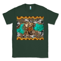 Sports Green western boots and sunflowers tumbler Classic Tee - Jasminsmagicworld
