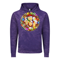 Cloud Purple Christmas chick Vintage Hoodie - Artiststas