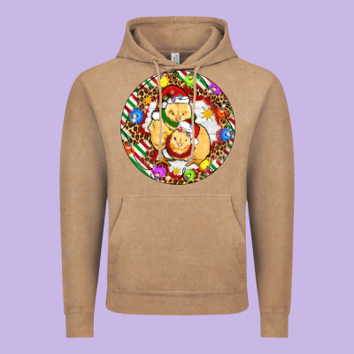 Christmas Chick Vintage Hoodie Designed By Artiststas