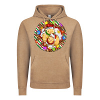 Vintage Coffee Christmas chick Vintage Hoodie - Artiststas