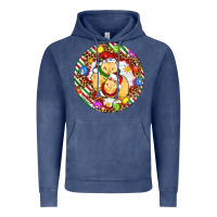 Vintage Denim Christmas chick Vintage Hoodie - Artiststas