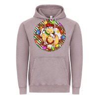 Vintage Zinc Christmas chick Vintage Hoodie - Artiststas