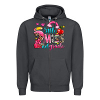 Smoke little miss second grade Zipper Hoodie - NancyCooperArtShop