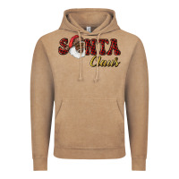 Vintage Coffee african american santa claus Vintage Hoodie - RanaPortraitStore