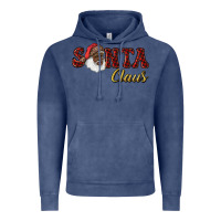 Vintage Denim african american santa claus Vintage Hoodie - RanaPortraitStore